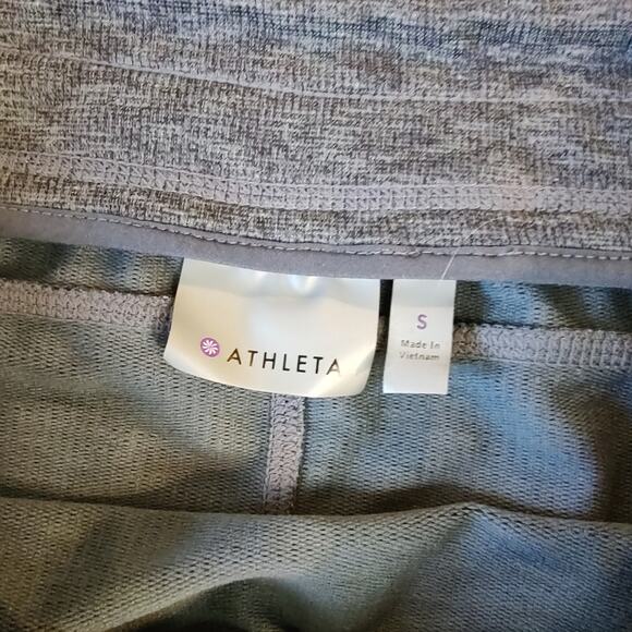 Athleta Techie Terry Mini Skirt in Heathered Charcoal Gray Size Small - Picture 8 of 11